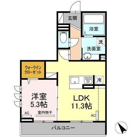 同じ建物の物件間取り写真 - ID:214055402980