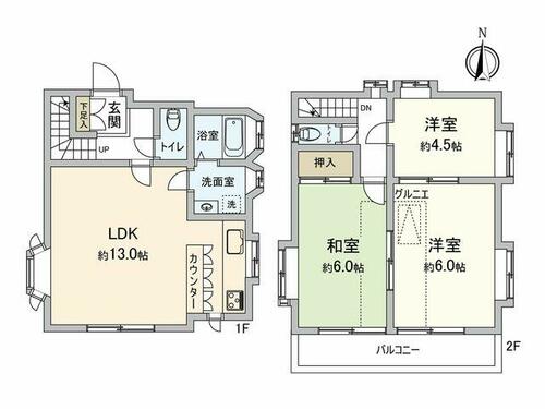 detached 東京都府中市押立町５丁目