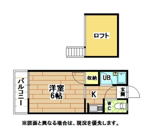 福岡県北九州市小倉南区北方２丁目（アパート）の賃貸物件202の間取り