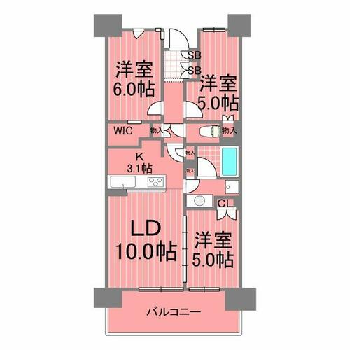 同じ建物の物件間取り写真 - ID:214055531773