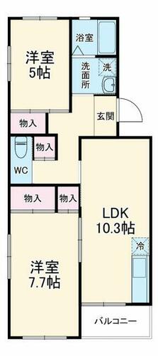 同じ建物の物件間取り写真 - ID:223032468296