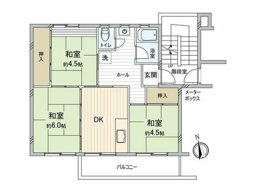 夏見台住宅　７号棟 中古マンション 写真5