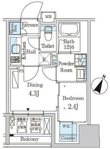 同じ建物の物件間取り写真 - ID:213111805714