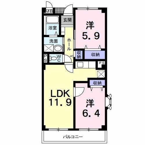 同じ建物の物件間取り写真 - ID:219001738920