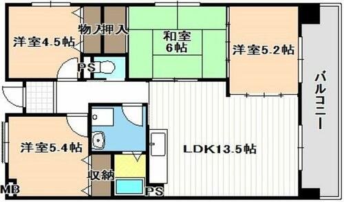 同じ建物の物件間取り写真 - ID:223032820691