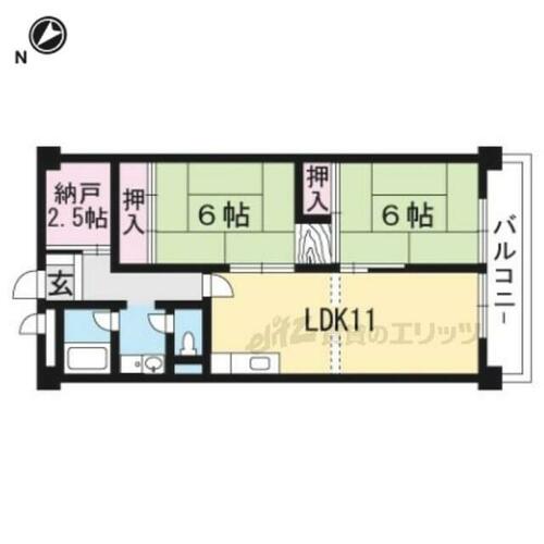 同じ建物の物件間取り写真 - ID:225004845310