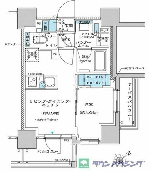 東京都板橋区板橋３丁目(賃貸マンション1LDK・2階・31.62㎡)の写真 その2