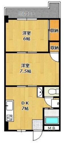 同じ建物の物件間取り写真 - ID:228045485036