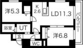 札幌市中央区南六条西１８丁目 10階建 築11年のイメージ