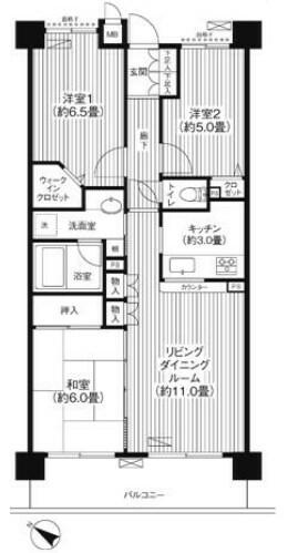 同じ建物の物件間取り写真 - ID:213102938005