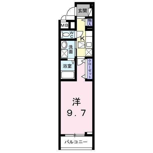 同じ建物の物件間取り写真 - ID:214054994371