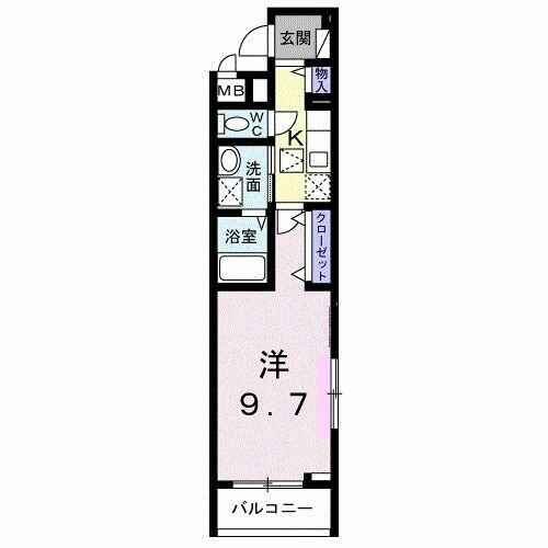 同じ建物の物件間取り写真 - ID:214054994371