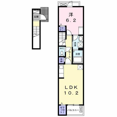 同じ建物の物件間取り写真 - ID:222016504568