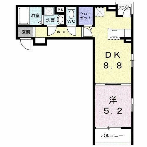 同じ建物の物件間取り写真 - ID:214054994534