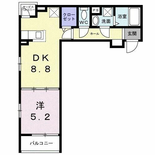 同じ建物の物件間取り写真 - ID:214054994488