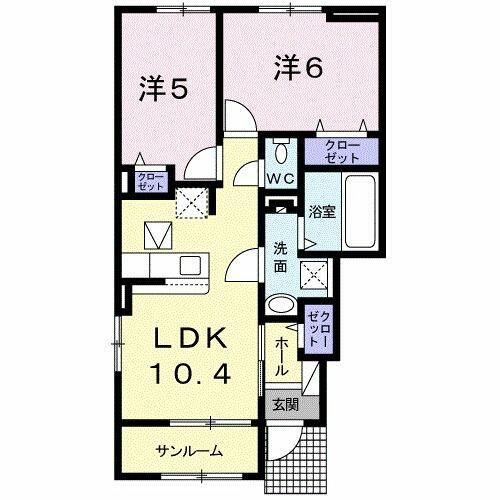 同じ建物の物件間取り写真 - ID:211046482907