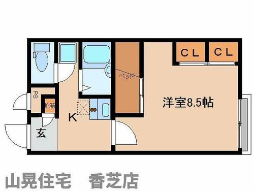 同じ建物の物件間取り写真 - ID:229008937994