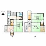 伊達市保原町大泉字道城場 2階建 築43年のイメージ