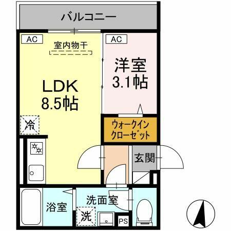 同じ建物の物件間取り写真 - ID:214055980368