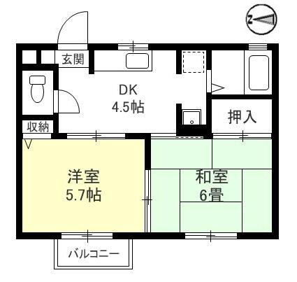 同じ建物の物件間取り写真 - ID:238007130939