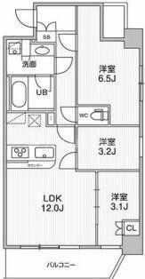 コンフォリア・リヴ志村三丁目 407｜東京都板橋区相生町(賃貸マンション3LDK・4階・55.19㎡)の写真 その2