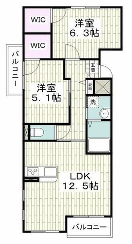 同じ建物の物件間取り写真 - ID:214055462080