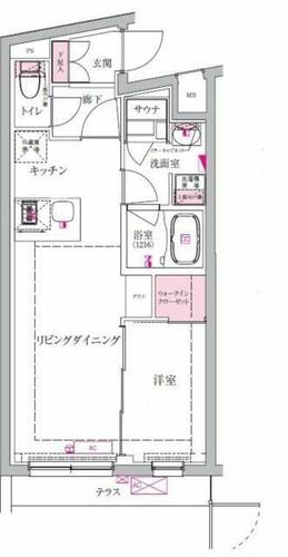 同じ建物の物件間取り写真 - ID:213102737110