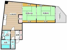 ハイグレード吉野  ｜ 大阪府大阪市福島区吉野５丁目（賃貸マンション2LDK・3階・42.69㎡） その2