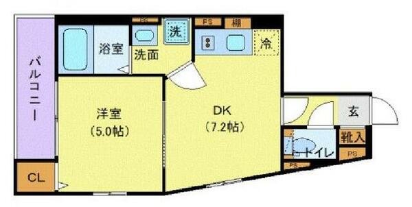 リーフヴィレッジ新宿若松 301｜東京都新宿区若松町(賃貸マンション1DK・3階・31.54㎡)の写真 その2