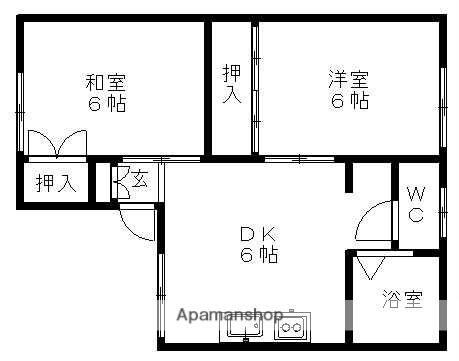 同じ建物の物件間取り写真 - ID:202009750191