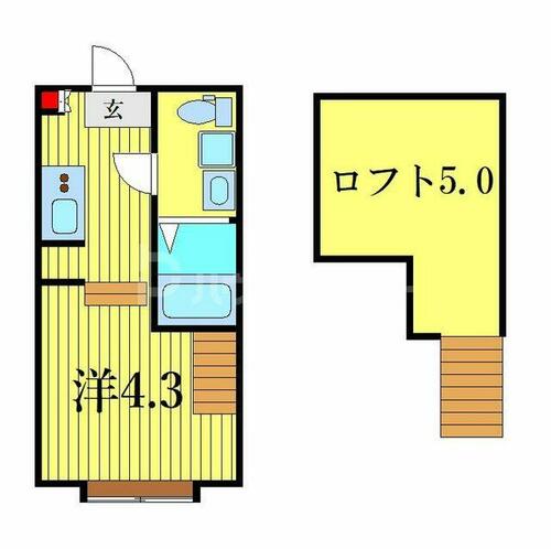 同じ建物の物件間取り写真 - ID:213102739951