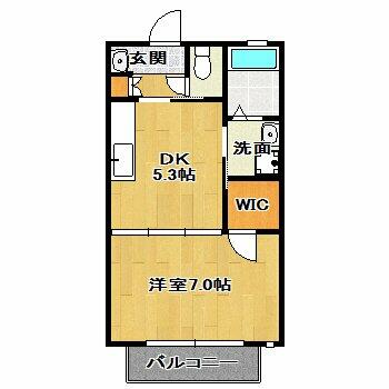 フォルスⅧ（８）｜千葉県船橋市西船６丁目(賃貸アパート1DK・1階・30.00㎡)の写真 その2