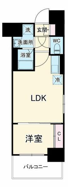 愛知県名古屋市北区山田１丁目(賃貸マンション1LDK・4階・29.98㎡)の写真 その2