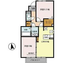 山形県山形市桜田東４丁目（賃貸アパート2LDK・1階・53.64㎡） その2