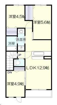 サウスフォレスター｜宮崎県宮崎市大字赤江(賃貸マンション3LDK・2階・62.59㎡)の写真 その2