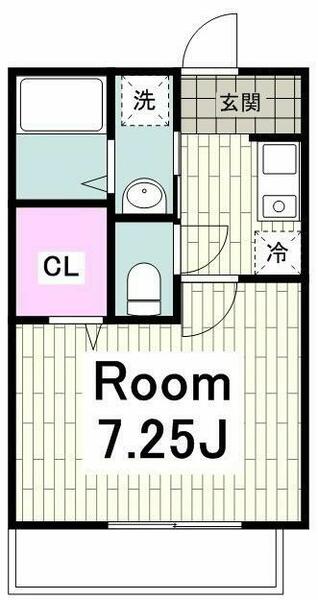 オルビック｜神奈川県横浜市港南区上永谷２丁目(賃貸アパート1K・1階・26.33㎡)の写真 その2