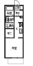 同じ建物の物件間取り写真 - ID:228048533294