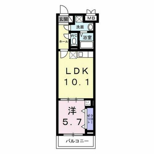 同じ建物の物件間取り写真 - ID:213101564556