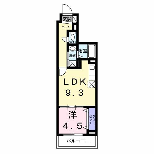 東京都世田谷区世田谷２丁目(賃貸マンション1LDK・5階・38.09㎡)の写真 その2