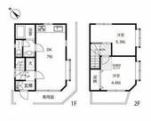 目黒区目黒本町5丁目 2階建 築33年のイメージ