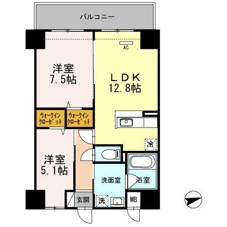 同じ建物の物件間取り写真 - ID:240028637829