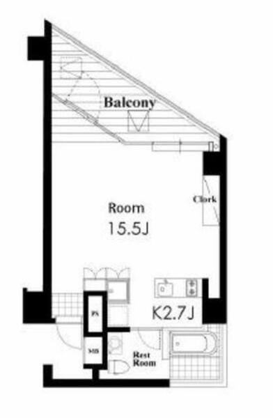 東京都港区西麻布３丁目(賃貸マンション1R・4階・41.30㎡)の写真 その2