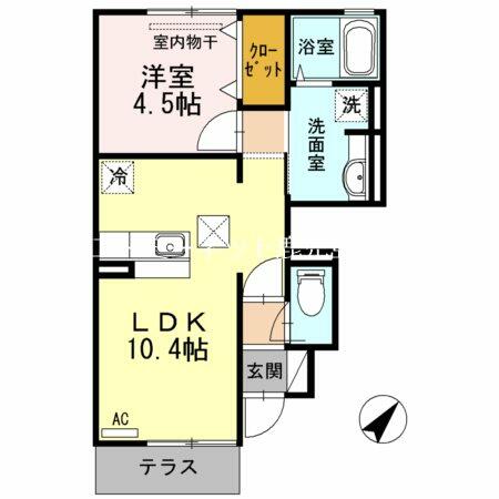 同じ建物の物件間取り写真 - ID:246005444230