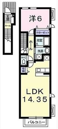 同じ建物の物件間取り写真 - ID:211046934567