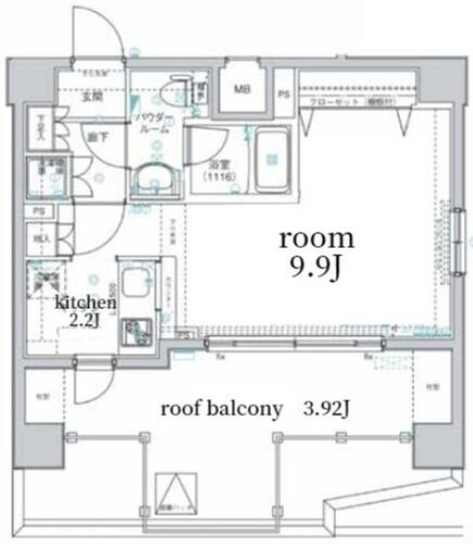 同じ建物の物件間取り写真 - ID:213103253686