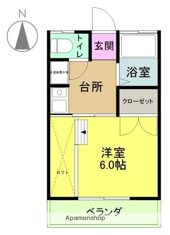 同じ建物の物件間取り写真 - ID:207001210464