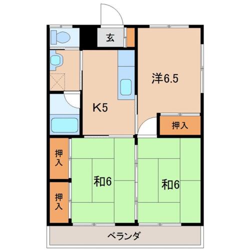 同じ建物の物件間取り写真 - ID:207001131686