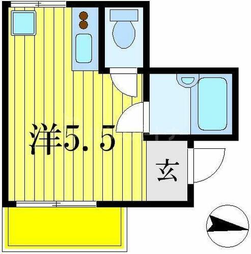 同じ建物の物件間取り写真 - ID:213102784987