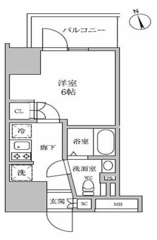 同じ建物の物件間取り写真 - ID:213103070475