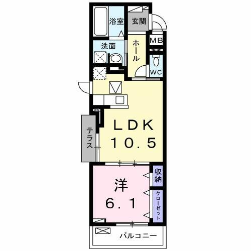 同じ建物の物件間取り写真 - ID:213102724473